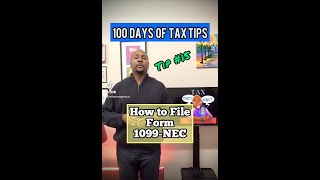 How to fill out IRS Form 1099NEC  Tip No 15 shorts 100DOTT [upl. by Hadwyn]