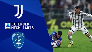 Juventus vs Empoli Extended Highlights  Serie A  CBS Sports Golazo [upl. by Tallia]