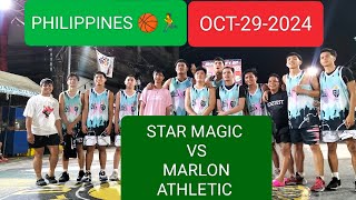 CARMEL L FERENAL STAR MAGIC VS MARLON ATHLETIC LIVE BASKETBALL BRGY 329 LOPE DE VEGA [upl. by Erina]