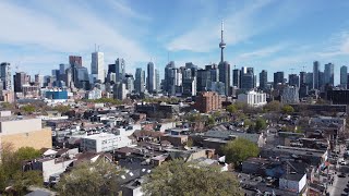 Kensington Market from above drone djimini2 [upl. by Kreager]