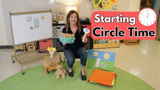 How to Start Toddler and Preschool Circle Time BacktoSchool [upl. by Ormsby]