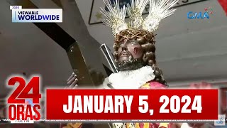 24 Oras Express January 5 2024 HD [upl. by Airenahs]