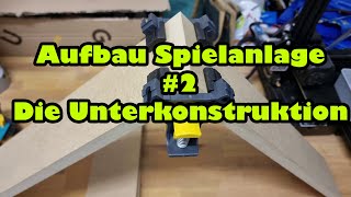 Aufbau Spielanlage  2  Die Unterkonstruktion [upl. by Dnomhcir]