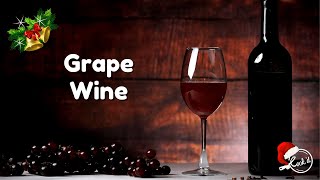 Grape Wine Recipe  Homemade Grape Wine  Easy Wine Recipe  How to make Wine  Cookd [upl. by Grimonia714]