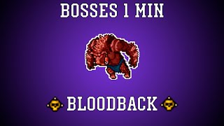 🧙‍♂️BOSSES 1 MIN🧙‍♂️ BLOODBACK shorts [upl. by Mirella]