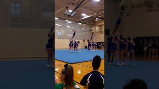 Quincy High CoEd Cheer Invitational Feb 11 2018 [upl. by Yknarf991]