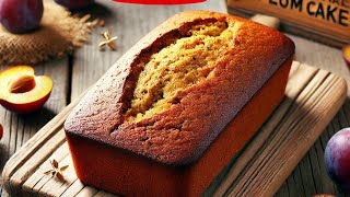 quotHealthy WholeWheat Plum Cake Recipe  Perfectly Moist amp Deliciousquot [upl. by Loise]