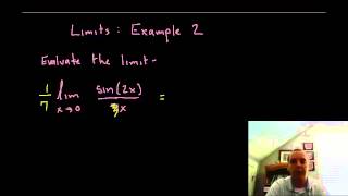 Limits  Evaluate Analytically Example 2 [upl. by Artek658]