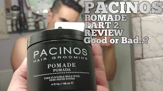 Pacinos Pomade Review [upl. by Terej747]