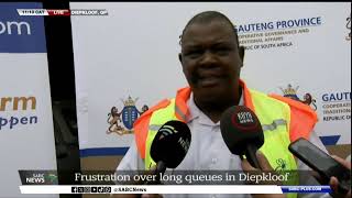 Prepaid Meters  COGTA MEC visits Diepkloof [upl. by Ateekal]