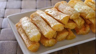 How to make Fried Cassava Yuca [upl. by Navac]