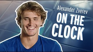 On The Clock Alexander Zverev  2018 US Open Tennis [upl. by Shirlee]