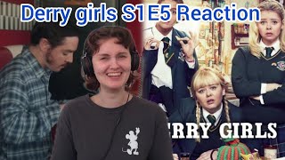 Derry girls S1E5 Reaction  Who the hell is he [upl. by Ileyan68]