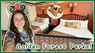 GOLDEN FOREST CLUB at Disneys Sequoia Lodge Hotel in DISNEYLAND PARIS Full Experience 2024 [upl. by Grazia241]