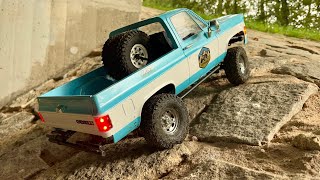 RC4WD Chevy Blazer K5 Modelex  open bed trail [upl. by Asilam]