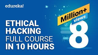 Ethical Hacking Full Course  Learn Ethical Hacking in 10 Hours  Ethical Hacking Tutorial  Edureka [upl. by Roumell]