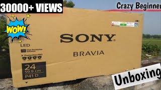 Sony Bravia 24inch Led TV Unboxing amp Full Specifications Model KLV24P413D [upl. by Eyahsal]