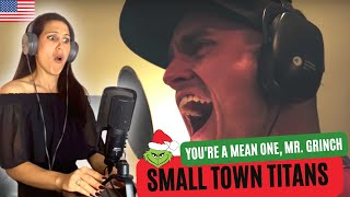 FIRST TIME HEARING Small Town Titans  Grinch REACTION smalltowntitans grinch reaction firsttime [upl. by Llertnahs]