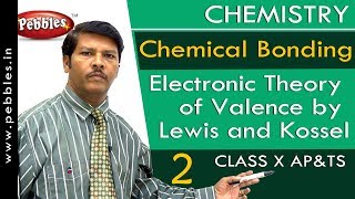 Electronic Theory of Valence Lewis and Kossel  Chemical Bonding  Chemistry  Science  Class 10 [upl. by Nosrettap]