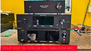 52  51 amplifier DOLBY  HDR 10  UHD  4K  dts  Dolby HDMI ARC  subwoofer amplifier [upl. by Lillith]