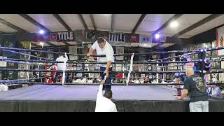 silver Gloves 2024 central Powerhouse BC Ricardo Pimentel vs Aaron Wisdom Crossroads round 23 [upl. by Nevil]