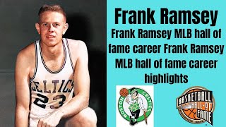 Frank Ramsey NBA hall of fame career  Frank Ramsey NBA career highlights [upl. by Ange]