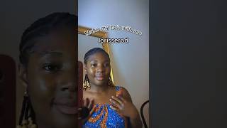 Comment faire des nattes collées soi même ytshort tresses easyhairstyle afrohair [upl. by Arawaj]