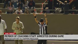 Spartanburg Co coach arrested at football game [upl. by Nohtan]