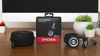 Koss Porta Pro Wireless 20 Unboxing [upl. by Tutankhamen]