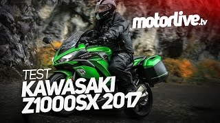 KAWASAKI Z1000 SX 2017  TEST [upl. by Concha]