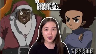 FIRST TIME WATCHING THE BOONDOCKS 1x07  A Huey Freeman Christmas [upl. by Eiba]