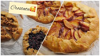 حلوي الكروستاتا الايطاليه crostata  بطعم مميز تستحق التجربه 😍 [upl. by Stephana]