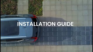 PLATIO solar pavement  Installation guide [upl. by Chrissy]