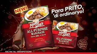 Para prito di ordinaryo use the new Mama Sitas All Purpose Marinade [upl. by Diarmit]