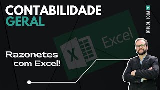 📚 Exercício escrituração e razonetes com Excel  Débitos e Créditos [upl. by Harli]