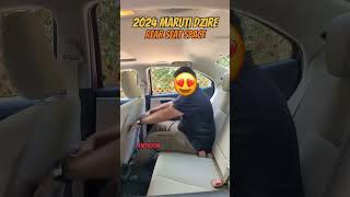 2024 Maruti Dzire Rear Seat Experience dzire2024 [upl. by Marlow]