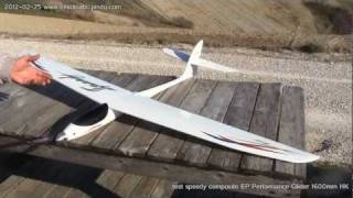 test Speedy composite EP Performance Glider 1600mm full [upl. by Aleihs]