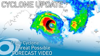 Possibly Two Tropical Cyclones Forecast to Develop and Intensify Around Northern Australia Next Week [upl. by Pachton]