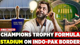 Champions Trophy Problem SOLVED under 4 Minutes  Stadium on Pak  India Border🇵🇰🇮🇳 [upl. by Ai]