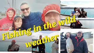 2024 Episode 51 Fishing in the wild weather at Lorne Pier [upl. by Akiria]