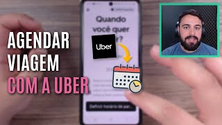 COMO AGENDAR UMA VIAGEM COM A UBER [upl. by Anaeco802]