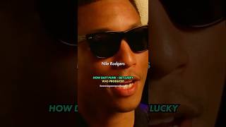 HOW DAFT PUNK  GET LUCKY WAS PRODUCED daftpunk getlucky pharrelwilliams [upl. by Elleynod]