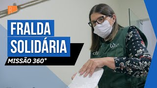 Projeto social distribui quase 30 mil fraldas descartáveis [upl. by Noedig829]