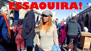 A Tour of ESSAOUIRA MOROCCO Hippie Surfer Beach Town [upl. by Don]