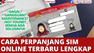 CARA PERPANJANG SIM ONLINE TERBARU OKTOBER 2023  PERPANJANGAN SIM ONLINE VIA DIGITAL KORLANTAS [upl. by Reprah]