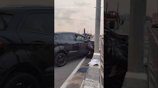 Ford ecosport accident in Trivandrum Kerala  dated Nov 2024 [upl. by Youngran]