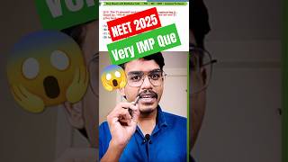 Bio MCQ  NEET 2025😱😱 neetmcqs neetbiologymcqs biomasterloki lokisir shorts trending viralque [upl. by Cohby]