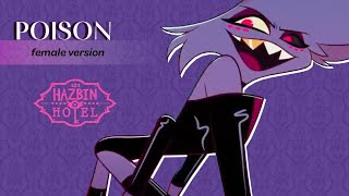 Hazbin Hotel Poison Instrumental Remix Spedup Music [upl. by Hoj]