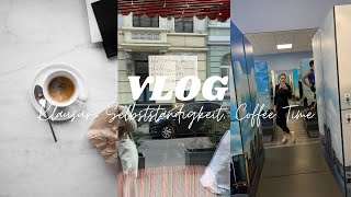 VLOG TIME Klausur Selbstständigkeit Coffee Time [upl. by Muncey]