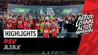 CUP WINNERS 🏆  HIGHLIGHTS PSV  Ajax Cup Final [upl. by Einnaoj]